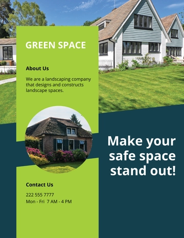 Free Landscaping Flyer Template to Edit Online