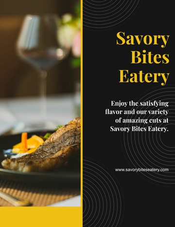 Free Restaurant Flyer Template to Edit Online