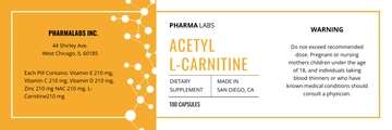 Free Medical Pill Bottle Label Template to Edit Online