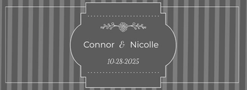 Free Wedding Water Bottle Label Template to Edit Online