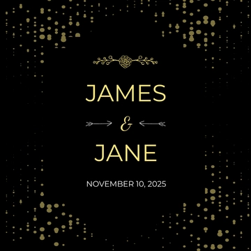 Free Wedding Wine Label Template to Edit Online