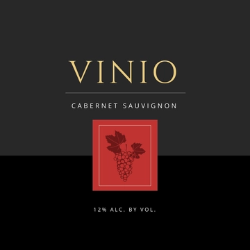 Free Sample Wine Bottle Label Template to Edit Online