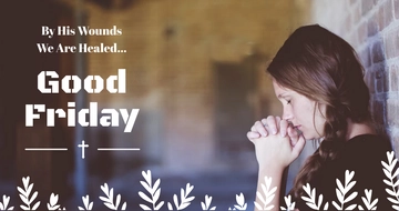 Free Good Friday Linkedin Blog Post Template to Edit Online