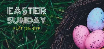 Free Easter Sunday Voucher Template to Edit Online