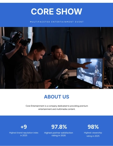 Free Event Media Kit Template to Edit Online