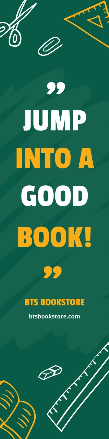 Free Creative  School Bookmark Template to Edit Online