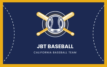 Free Baseball Card Template to Edit Online