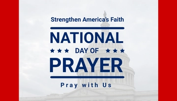 Free National Day of Prayer LinkedIn Blog Post Template to Edit Online