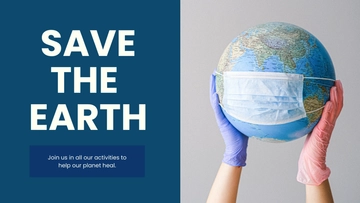 Free International Earth Day YouTube Video Thumbnail Template to Edit Online