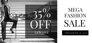 Free Fashion Sale Discount Voucher Template to Edit Online
