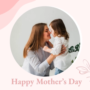 Free Mother's Day Instagram Profile Photo Template to Edit Online