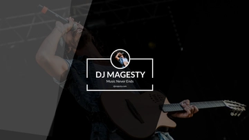 Free DJ YouTube Channel Art Template to Edit Online Free DJ YouTube Channel Art Template to Edit Online