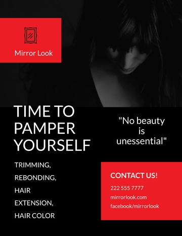 Free Barbershop Flyer Template to Edit Online