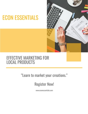 Free Marketing Event Flyer Template to Edit Online