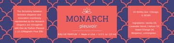 Free Perfume Bottle Label Template to Edit Online
