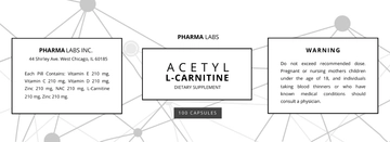 Free Prescription Bottle Label Template to Edit Online