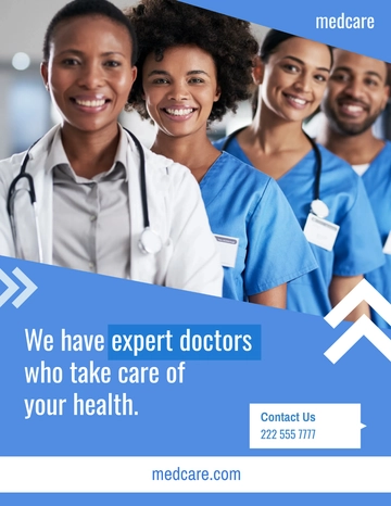 Free Sample Medical Flyer Template to Edit Online