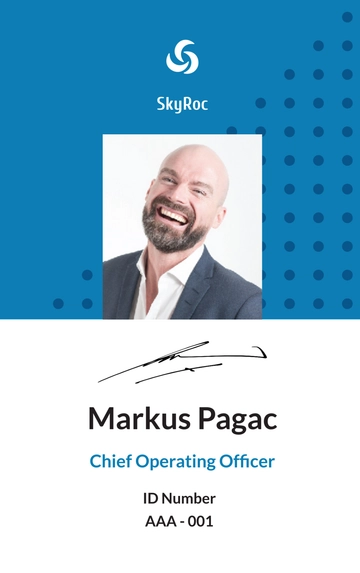 Free Employee ID Card Template to Edit Online