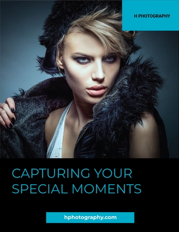Free Multipurpose Photography Flyer Template to Edit Online