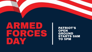 Free Armed Forces Day Google Plus Cover Template to Edit Online