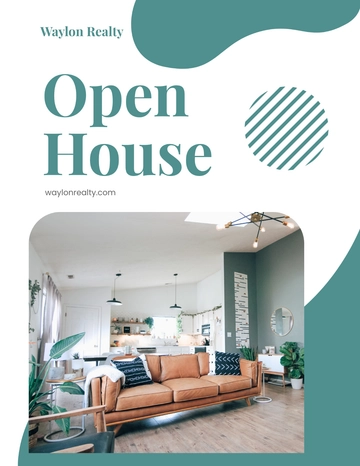 Free Realtor Open House Flyer Template to Edit Online