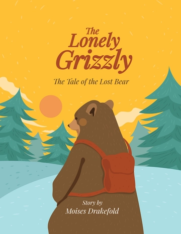 Free Story Book Cover Template to Edit Online