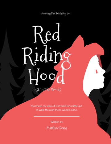 Free Fiction Book Cover Template to Edit Online