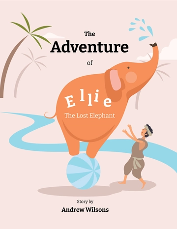 Free Editable Kid's Book Cover Template to Edit Online