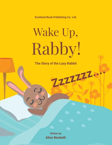 Free Toddlers Story Book Cover Template to Edit Online