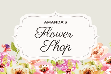 Free Floral Postcard Template to Edit Online