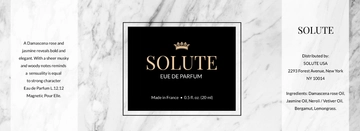 Free Printable Perfume Bottle Label Template to Edit Online