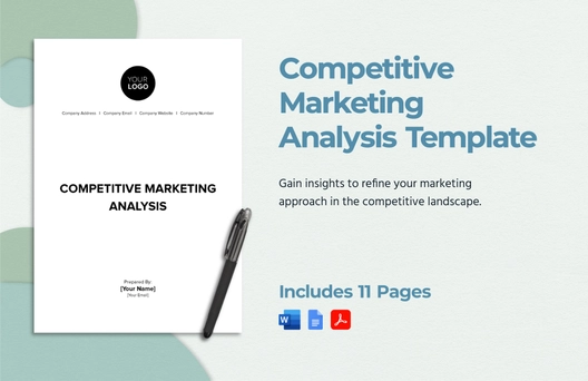 Competitive Marketing Analysis Template
