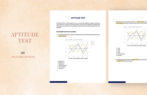 Aptitude Test Template