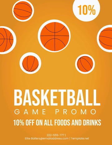 Free Simple Basketball Sports Flyer Template to Edit Online Free Simple Basketball Sports Flyer Template to Edit Online