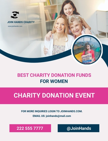 Free Women's Day Out Cancer Flyer Template to Edit Online