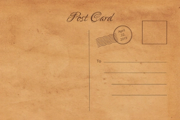 Free Printable Postcard Template to Edit Online