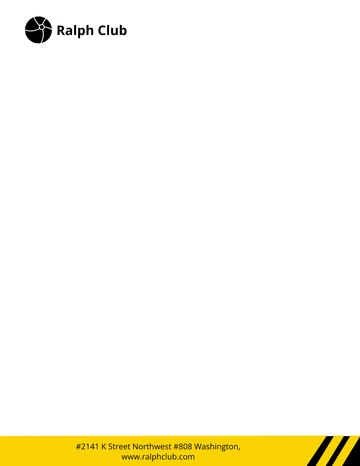 Free Sports Letterhead Template to Edit Online
