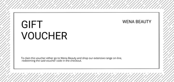 Free Beauty Voucher Template to Edit Online