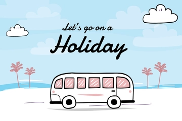 Free Holiday Postcard Template to Edit Online
