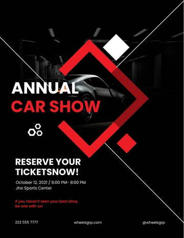 Free Sample Car Show Flyer Template to Edit Online Free Sample Car Show Flyer Template to Edit Online