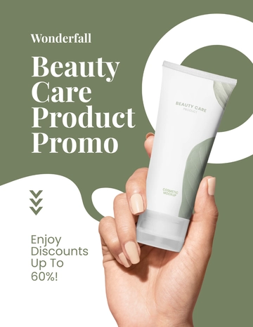Free Beauty Care Flyer Template to Edit Online