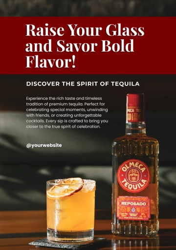 Free Promotional Poster Template to Edit Online