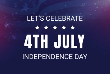 Free 4th of July Pinterest Board Cover Template to Edit Online