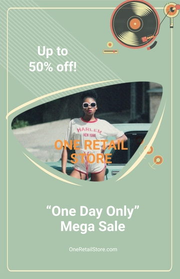 Free Vintage Advertising Poster Template to Edit Online