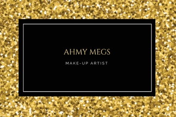 Free Makeup Artist Appointment Card Template to Edit Online
