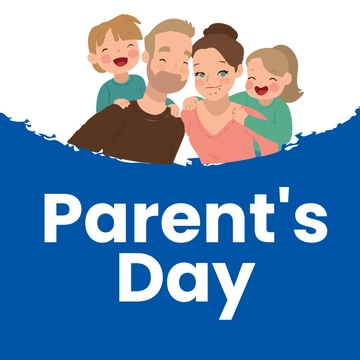 Free Parent's Day Facebook Profile Template to Edit Online