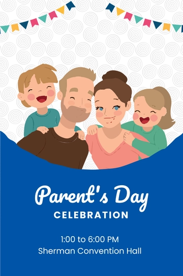 Free Parent's Day Tumblr Post Template to Edit Online