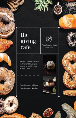 Free Artisan Bakery Poster Template to Edit Online