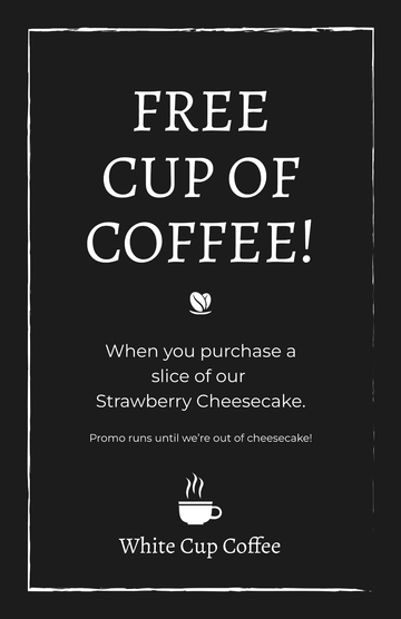Free Chalkboard Poster Template to Edit Online