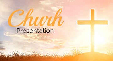 Free Church Conference Powerpoint Presentation Template to Edit Online